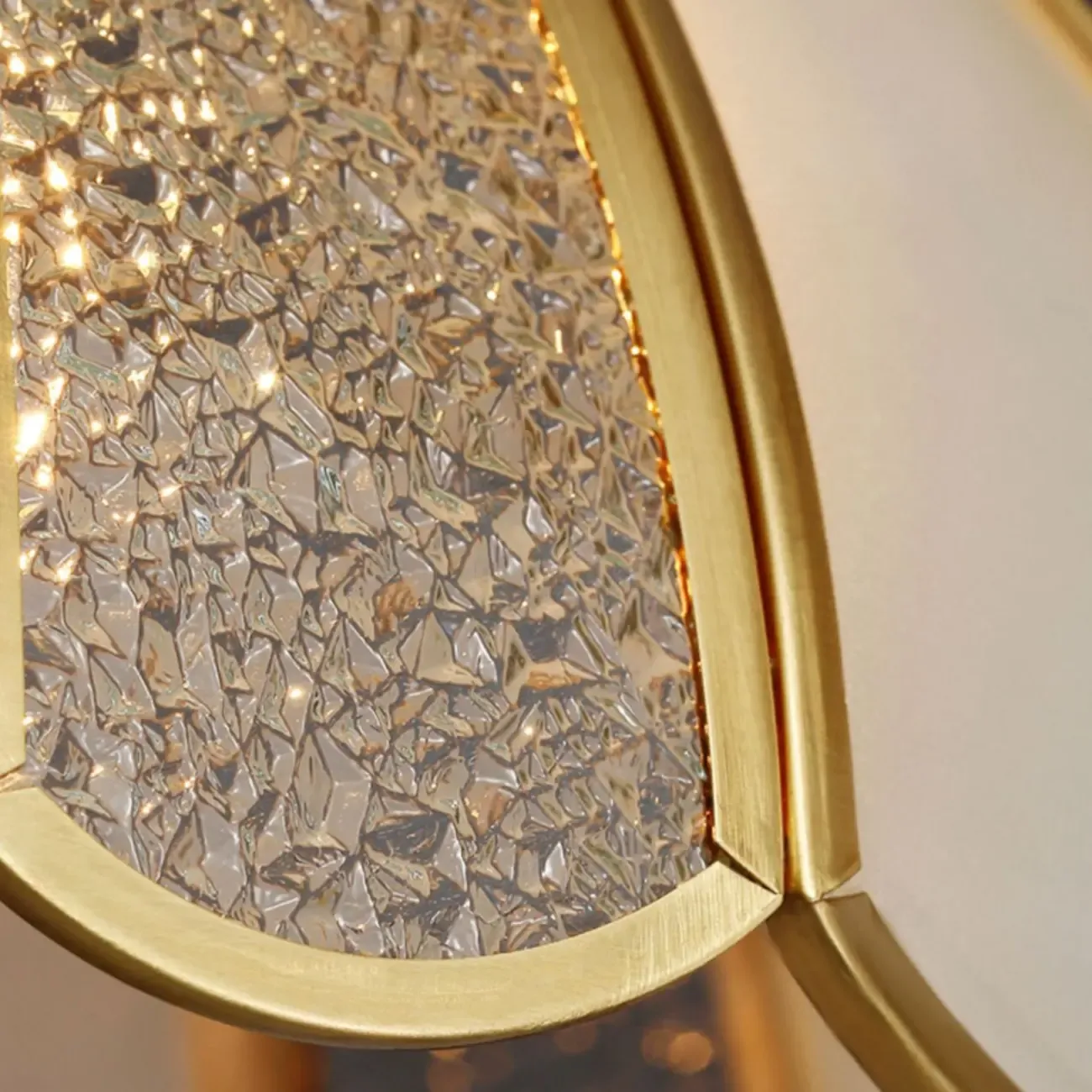 Modern Geometric Semi Flush Ceiling Light for Living Room  Image - 9