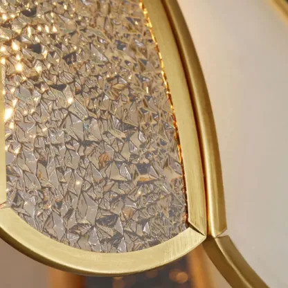 Modern Geometric Semi Flush Ceiling Light for Living Room  Image - 9