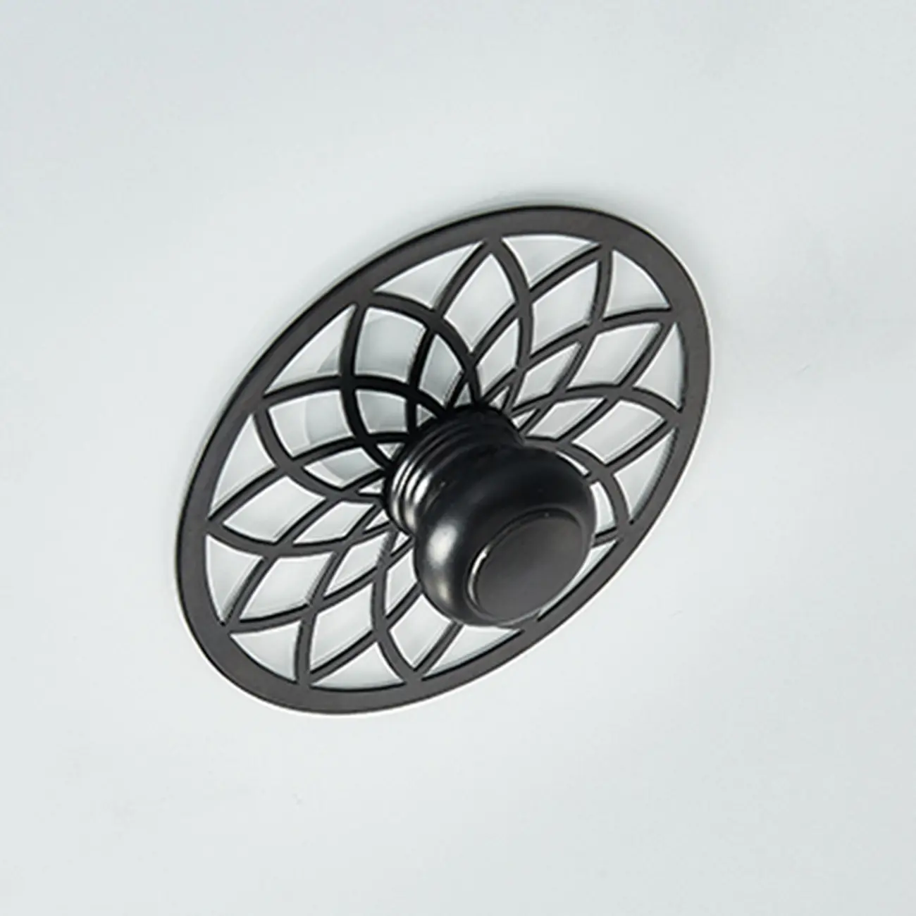 Modern White Glass Flush Ceiling Light for Residential Space Image - 8 | homeyfad