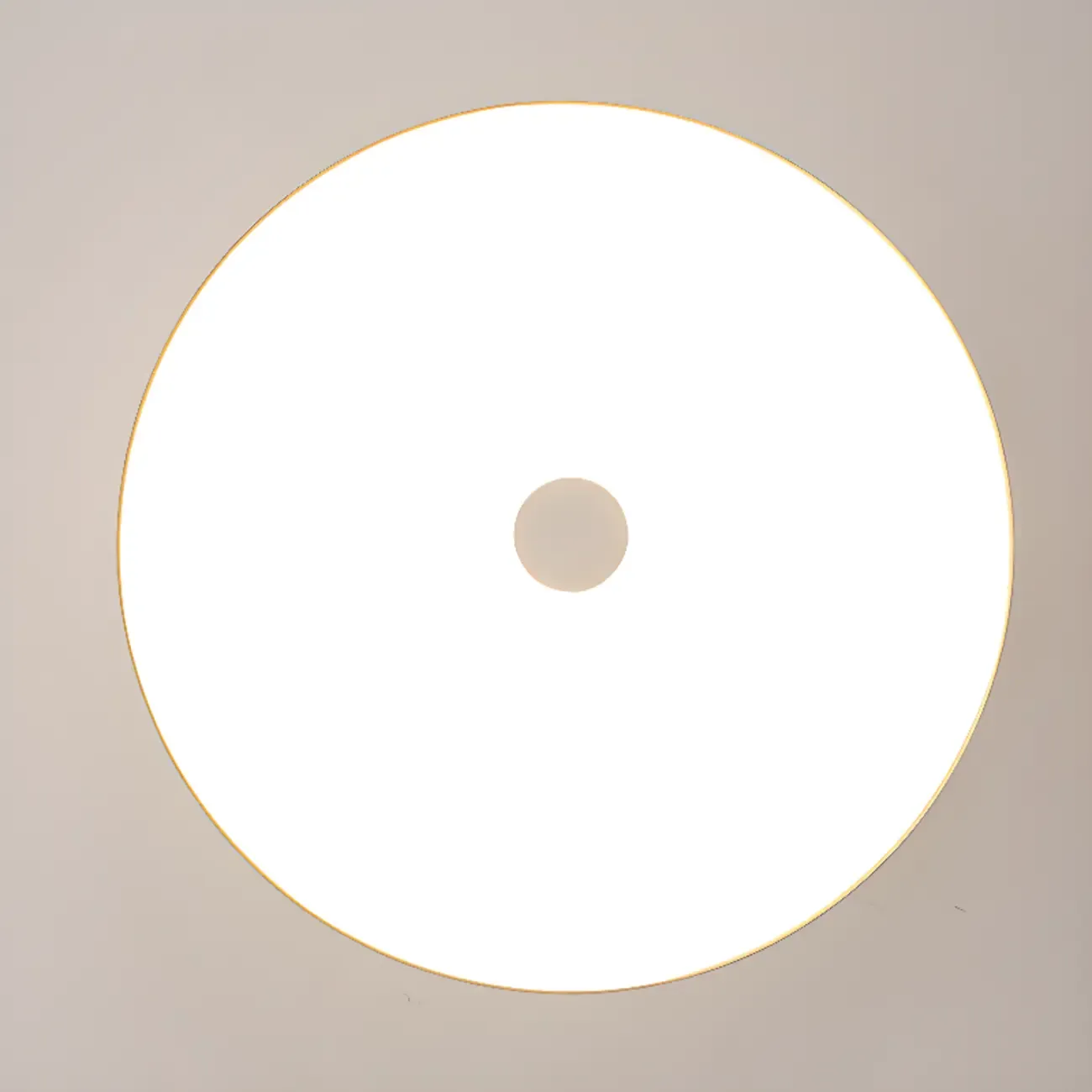 Dimmable Plastic Dome Semi Flush Ceiling Light for Home Image - 12