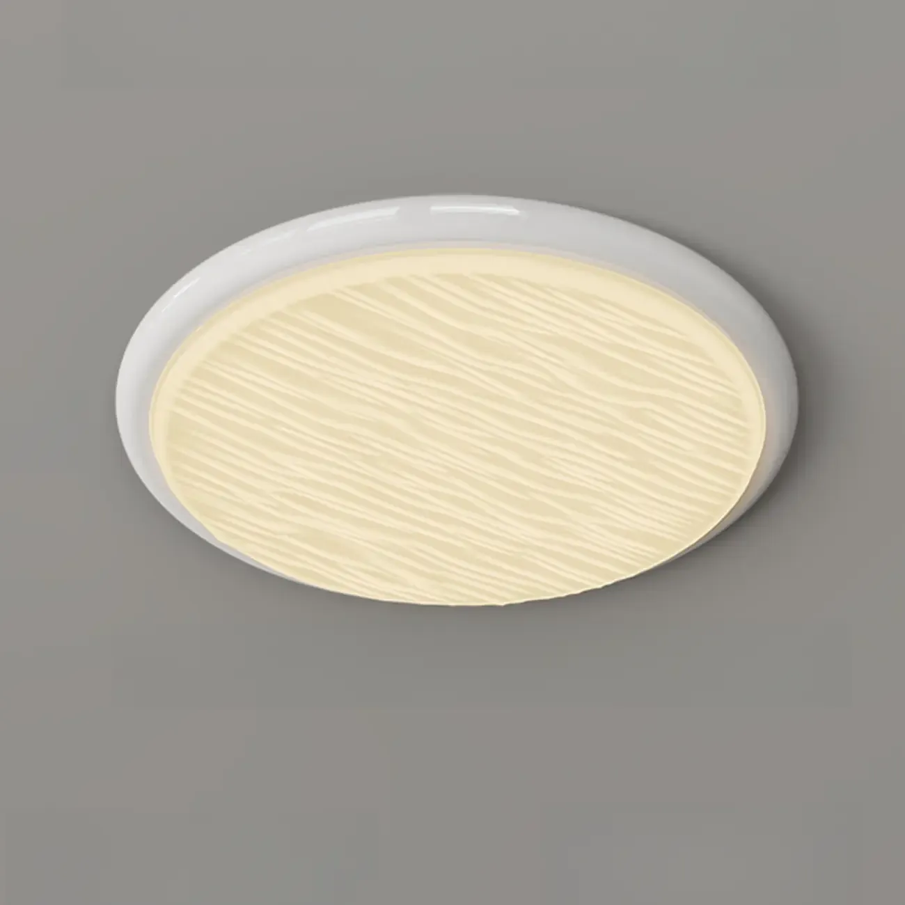 Modern Dimmable Circular Flush Ceiling Light for Indoor Use Image - 3