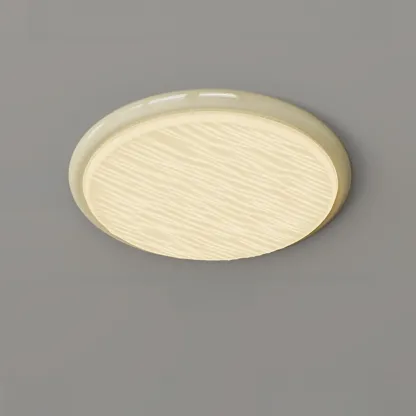Modern Dimmable Circular Flush Ceiling Light for Indoor Use Image - 7
