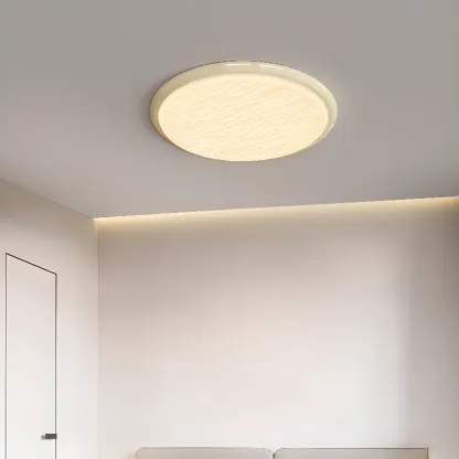 Modern Dimmable Circular Flush Ceiling Light for Indoor Use Image - 8