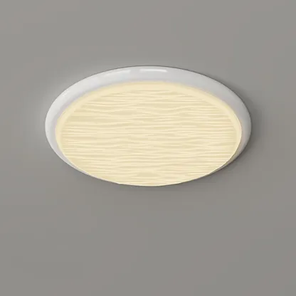 Modern Dimmable Circular Flush Ceiling Light for Indoor Use Image - 12