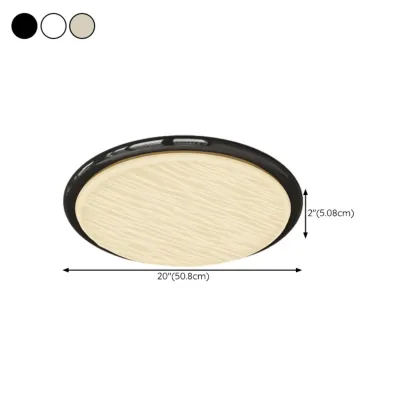 Modern Dimmable Circular Flush Ceiling Light for Indoor Use Image - 22