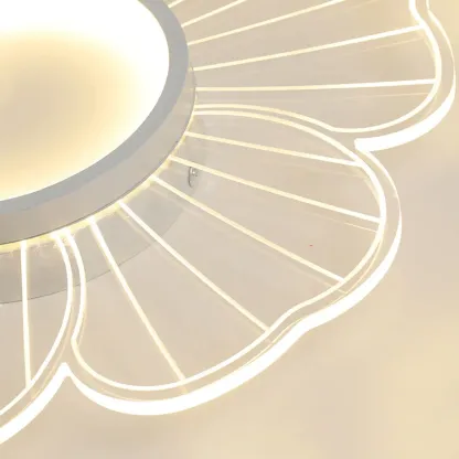 Floral LED Flush Mount Ceiling Light for Residential Use  Image - 8