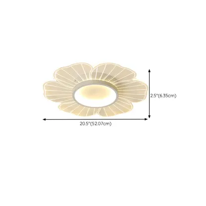 Floral LED Flush Mount Ceiling Light for Residential Use  Image - 12
