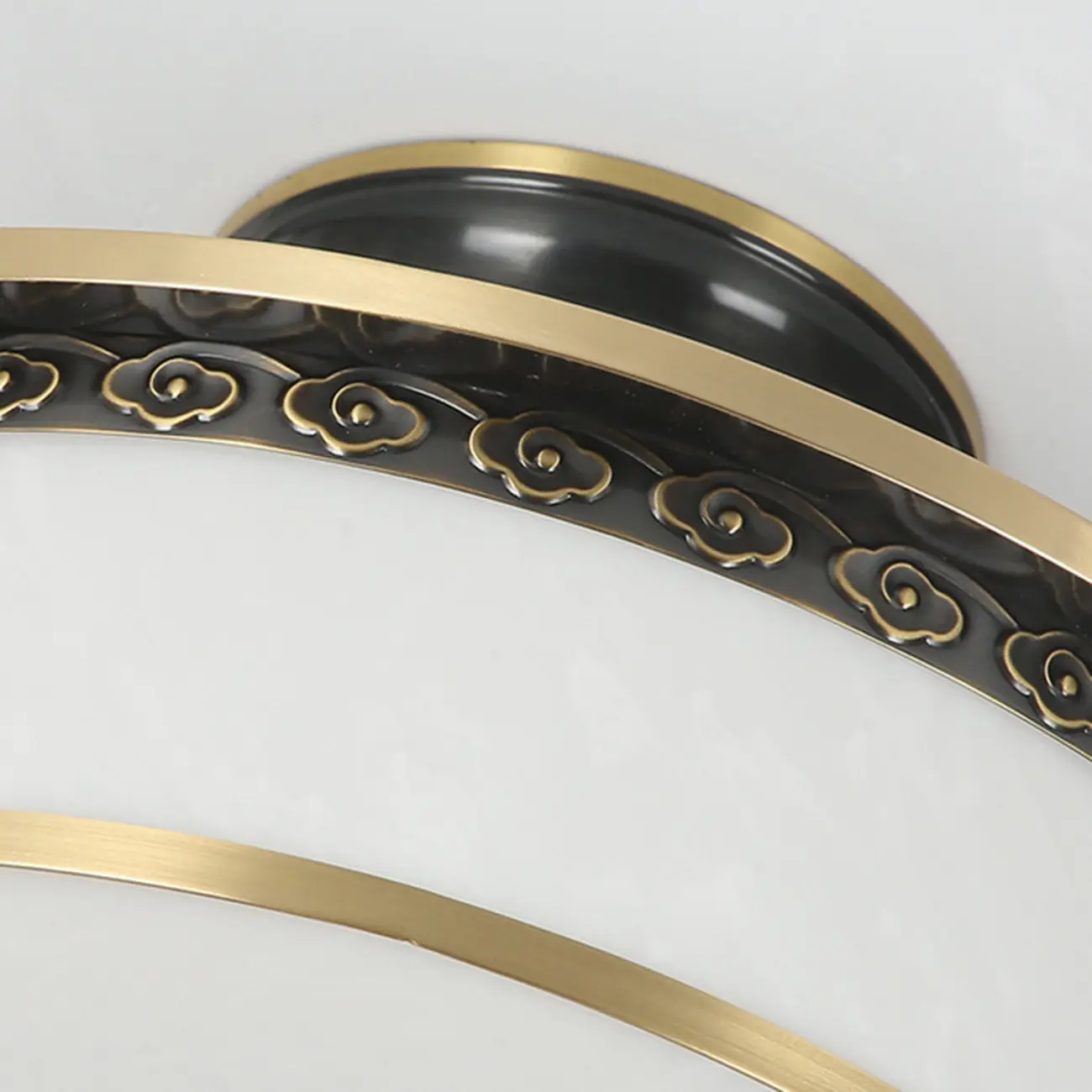 Dimmable Flush Mount Ceiling Light with Acrylic Shade Image - 26 | homeyfad