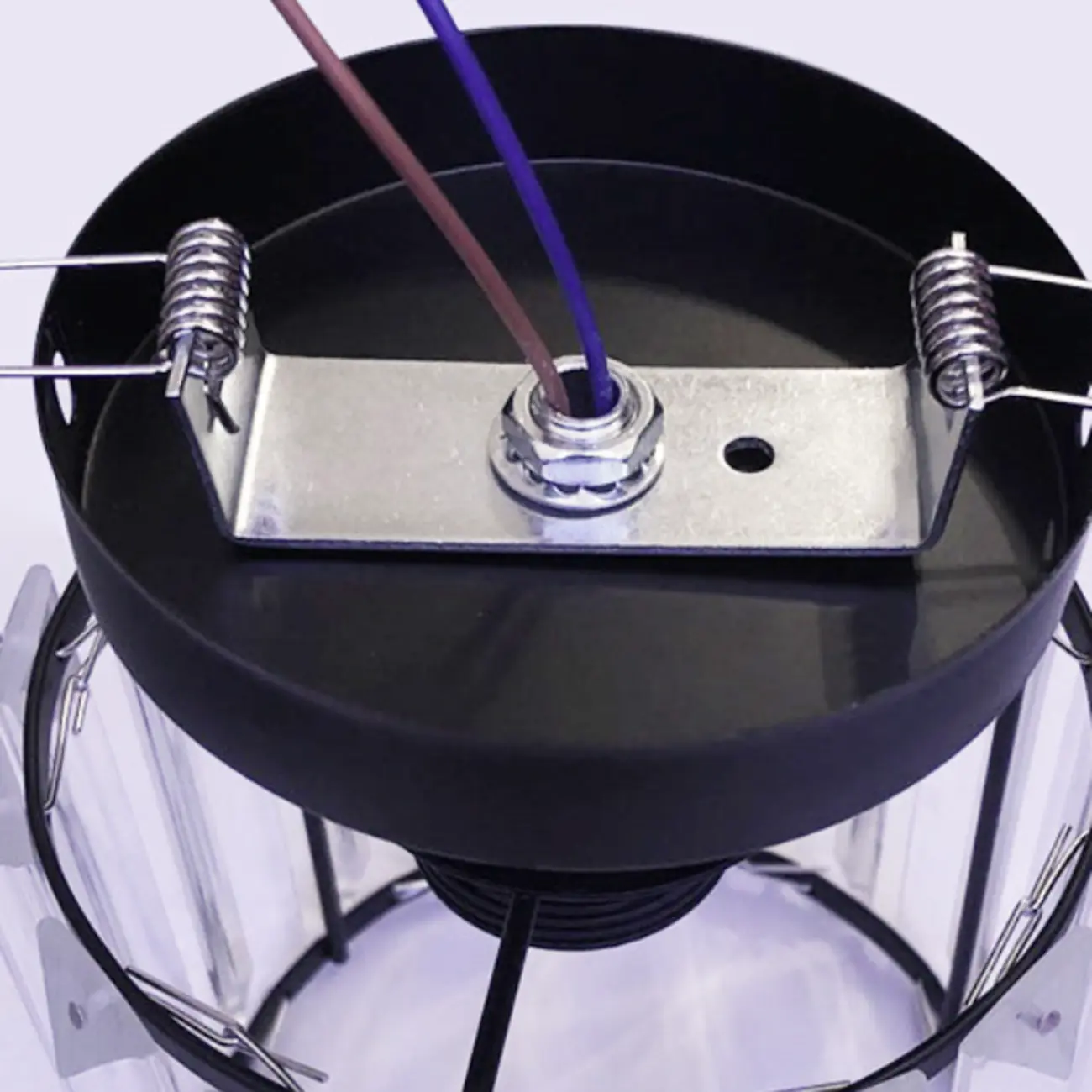 Elegant Crystal Semi Flush Ceiling Light for Living Room Use Image - 9 | homeyfad