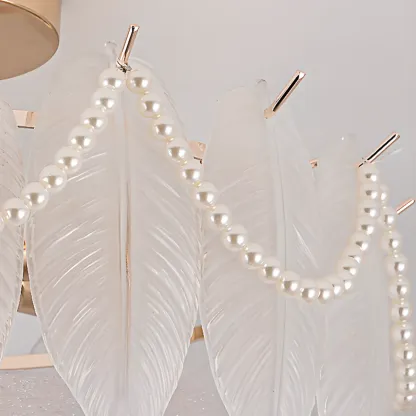 8" Modern Semi Flush Mount Ceiling Light for Living Room Image - 26