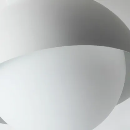 Mini Globe LED Semi-Flush Ceiling Light for Living Room Image - 9