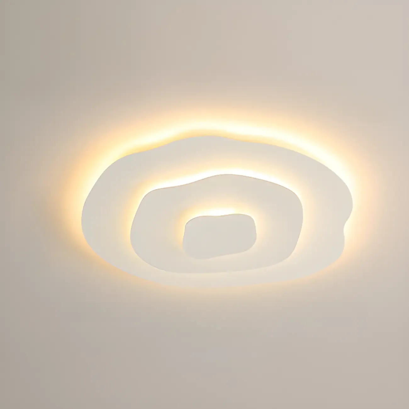 Modern Floral Flush Mount Ceiling Light for Living Room Image - 3