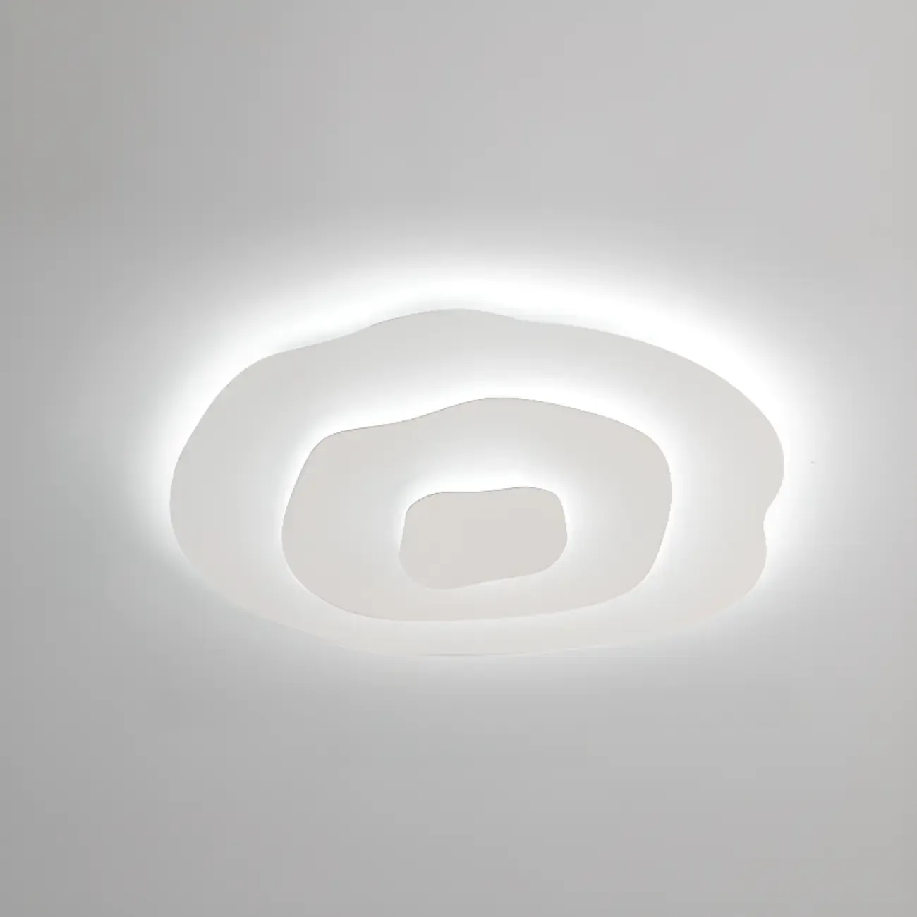 Modern Floral Flush Mount Ceiling Light for Living Room Image - 4