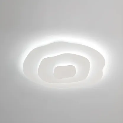 Modern Floral Flush Mount Ceiling Light for Living Room Image - 4