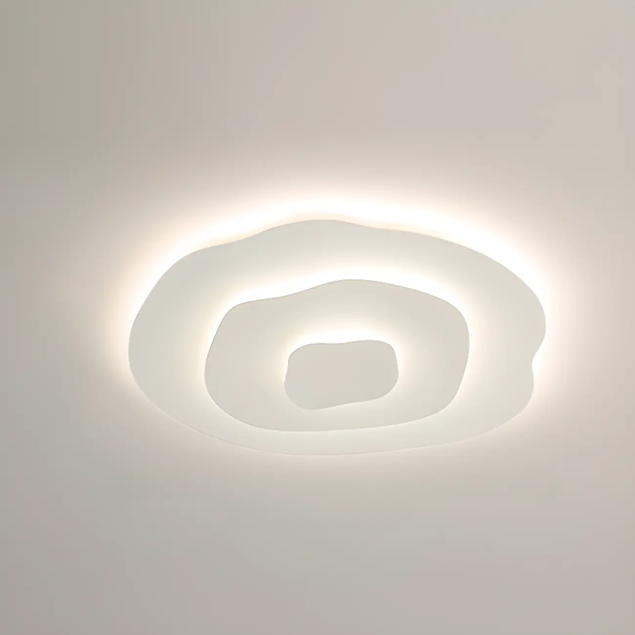 Modern Floral Flush Mount Ceiling Light for Living Room Image - 5 | homeyfad