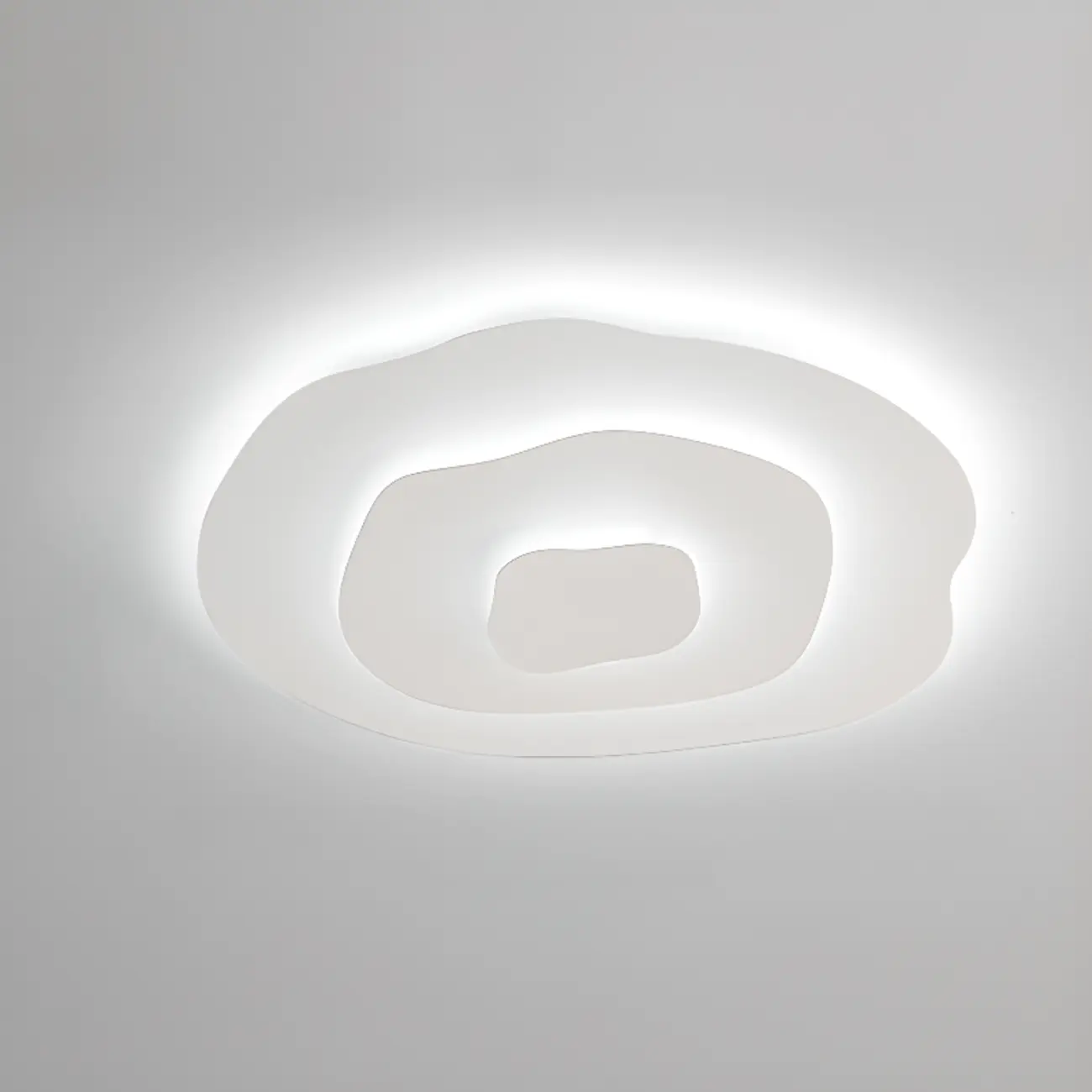 Modern Floral Flush Mount Ceiling Light for Living Room Image - 7 | homeyfad