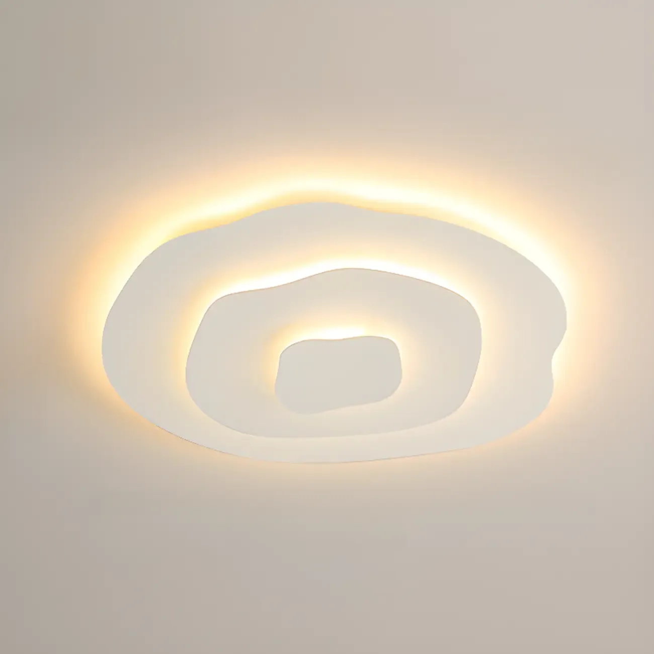 Modern Floral Flush Mount Ceiling Light for Living Room Image - 9