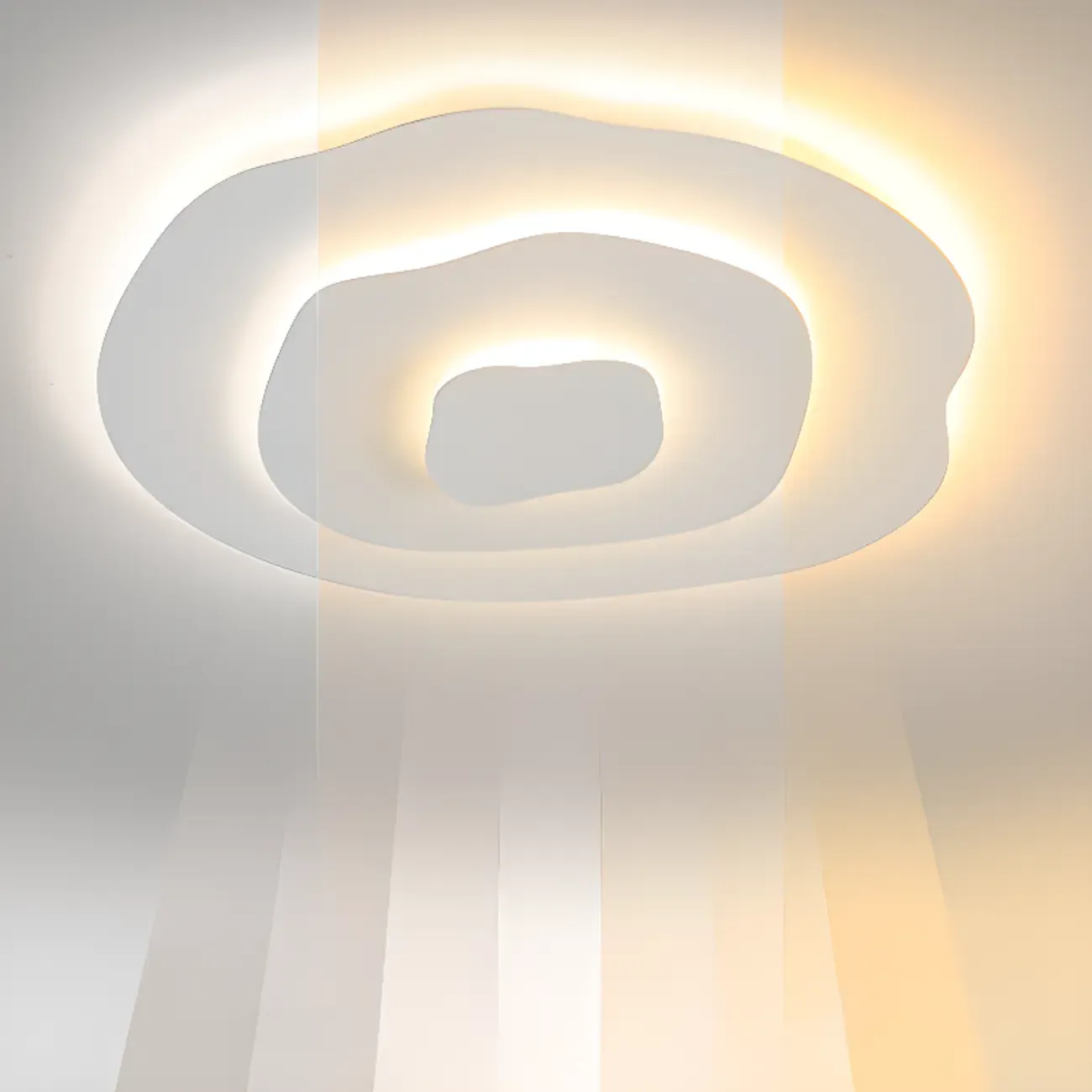 Modern Floral Flush Mount Ceiling Light for Living Room Image - 10