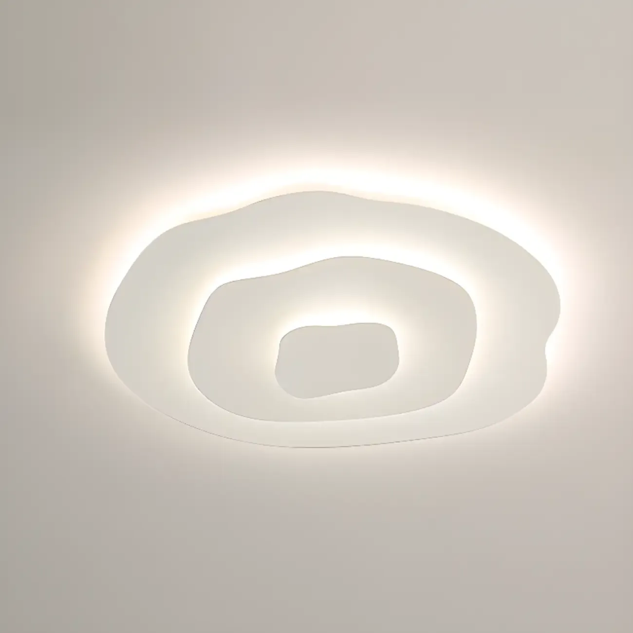 Modern Floral Flush Mount Ceiling Light for Living Room Image - 11