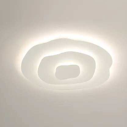 Modern Floral Flush Mount Ceiling Light for Living Room Image - 11