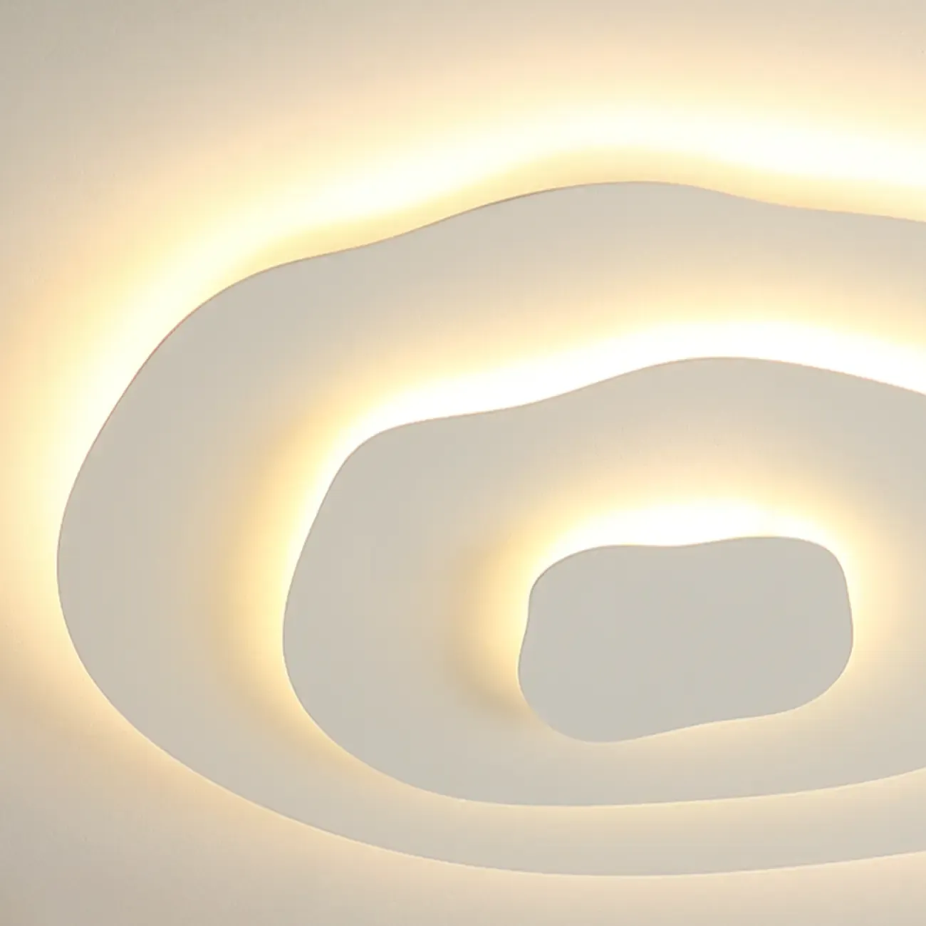 Modern Floral Flush Mount Ceiling Light for Living Room Image - 15