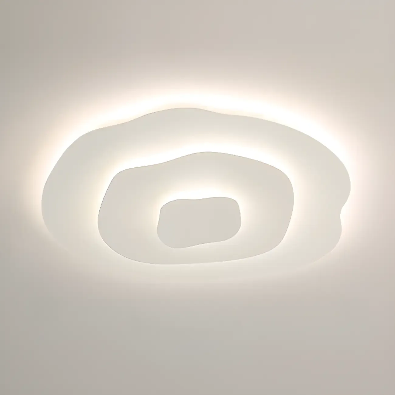 Modern Floral Flush Mount Ceiling Light for Living Room Image - 17