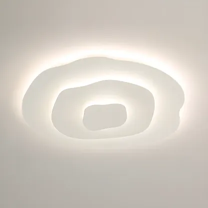 Modern Floral Flush Mount Ceiling Light for Living Room Image - 17