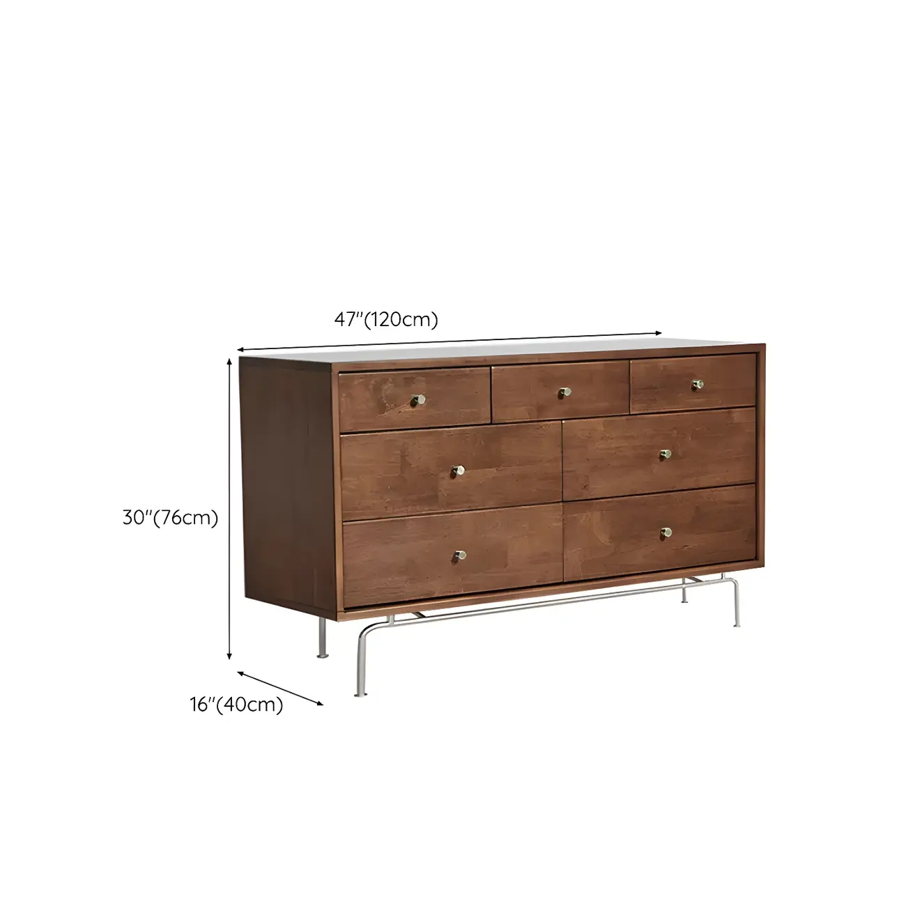 Stylish Wooden Dressers with Gold Accents and Drawers for Home Image - 15 | homeyfad