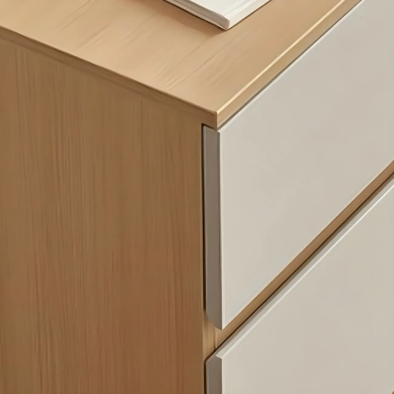 Nordic Wooden Double Dresser with 6-Drawers for Bedroom Image - 10 | homeyfad