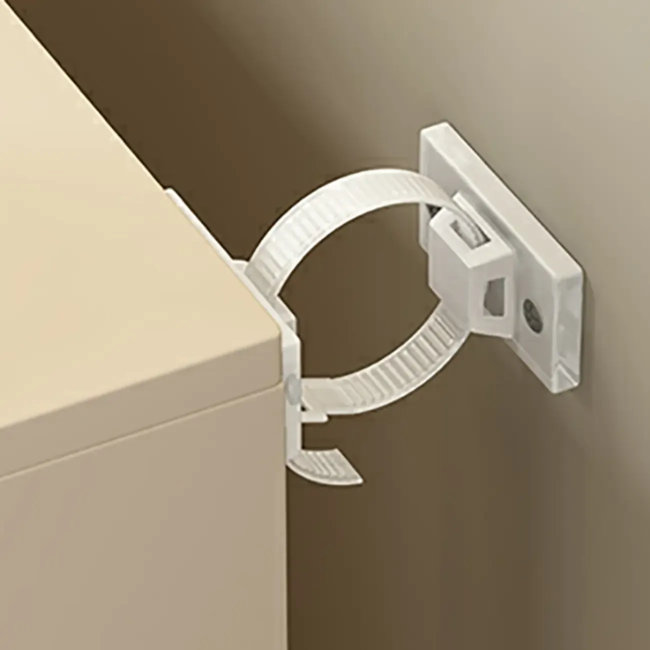 Classic White Wooden Dresser with Silent Drawers for Bedroom Image - 5