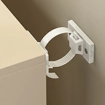 Classic White Wooden Dresser with Silent Drawers for Bedroom Image - 5