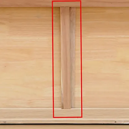 Classic White Wooden Dresser with Silent Drawers for Bedroom Image - 12