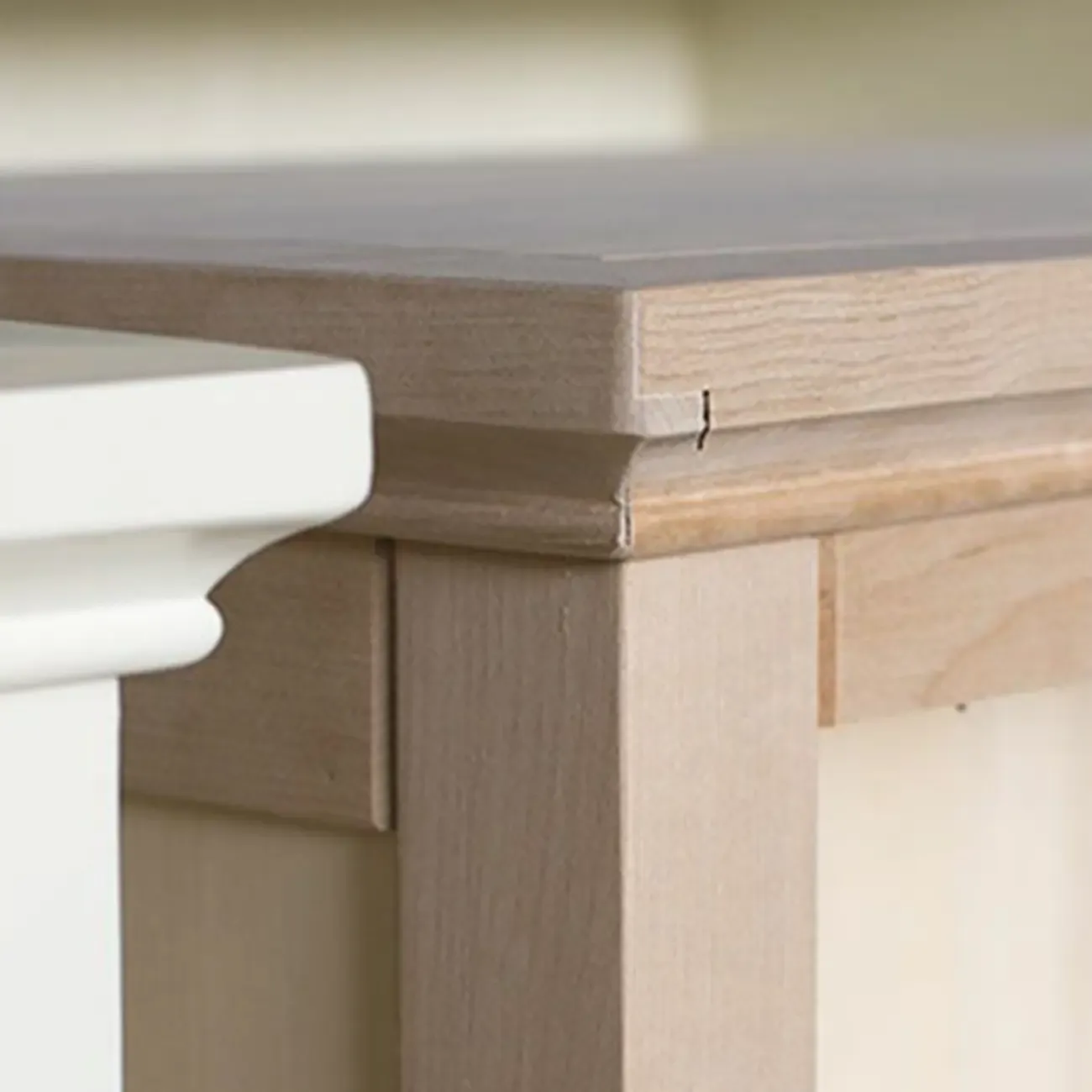 Contemporary White Wooden Double Dresser for Bedroom Use Image - 9