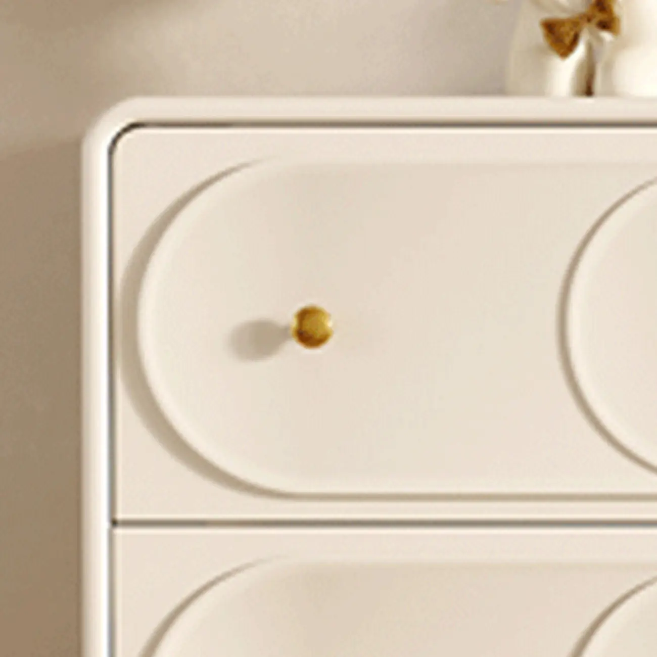 Modern White Wooden Bachelor Chest with Drawers for Bedroom Image - 10 | homeyfad