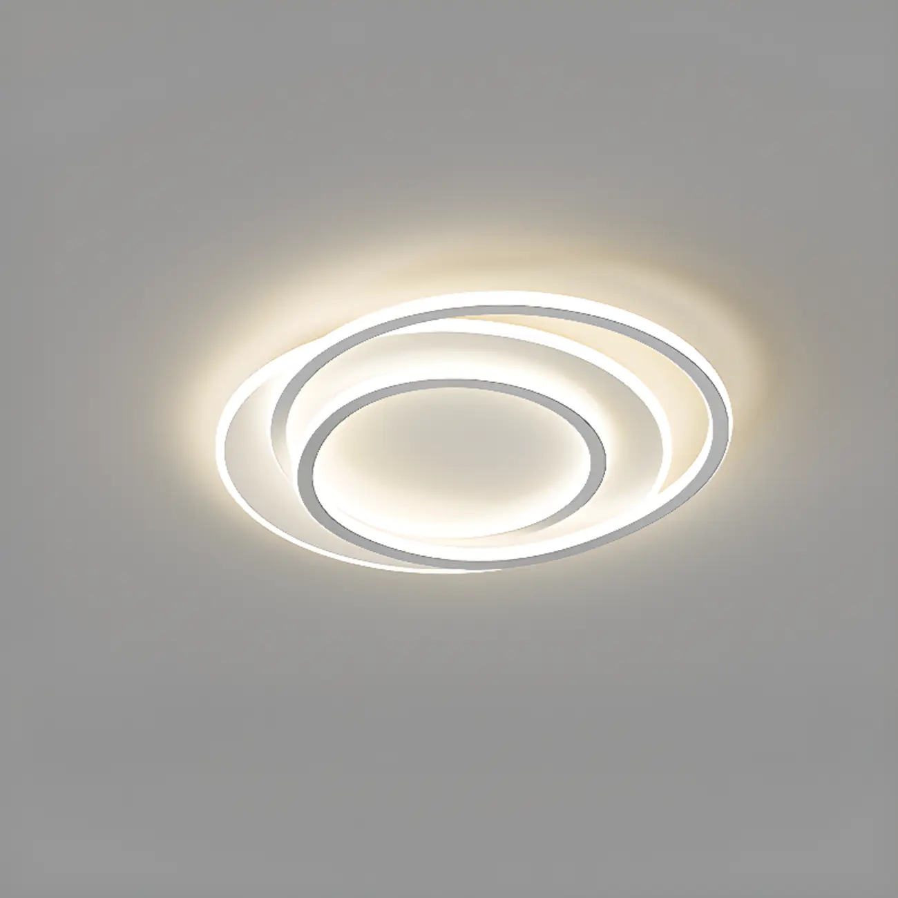 Modern LED Flush Ceiling Light with Third Gear Dimming Image - 5 | homeyfad