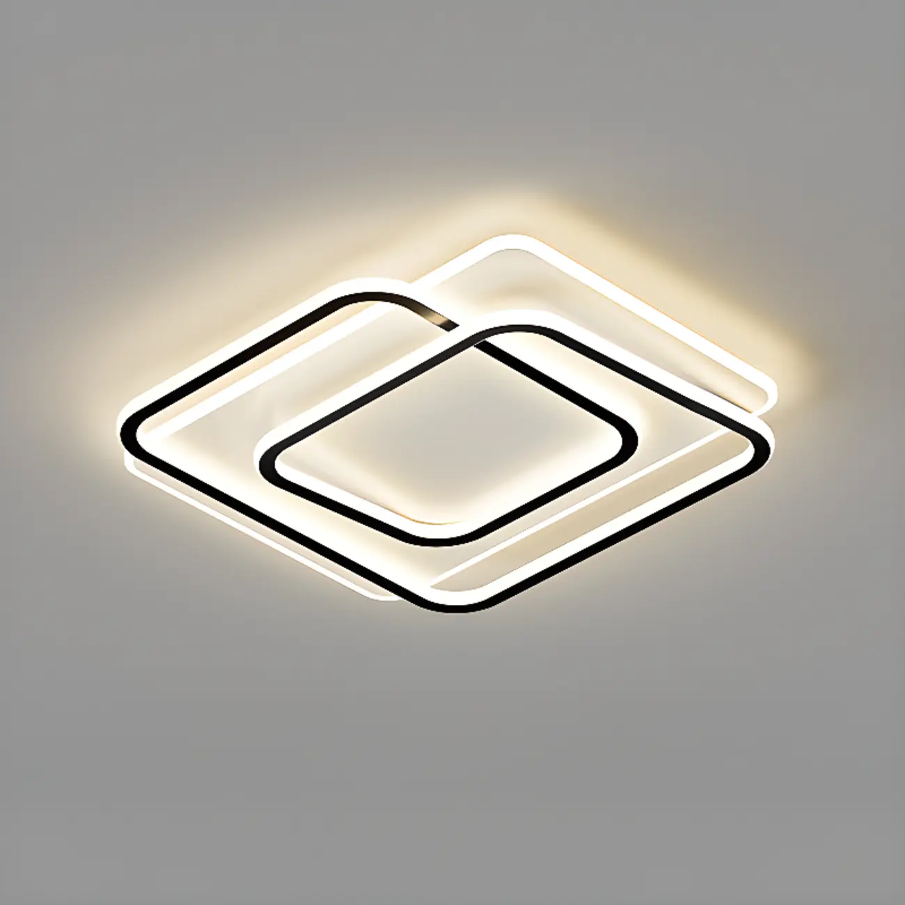 Modern LED Flush Ceiling Light with Third Gear Dimming Image - 9 | homeyfad