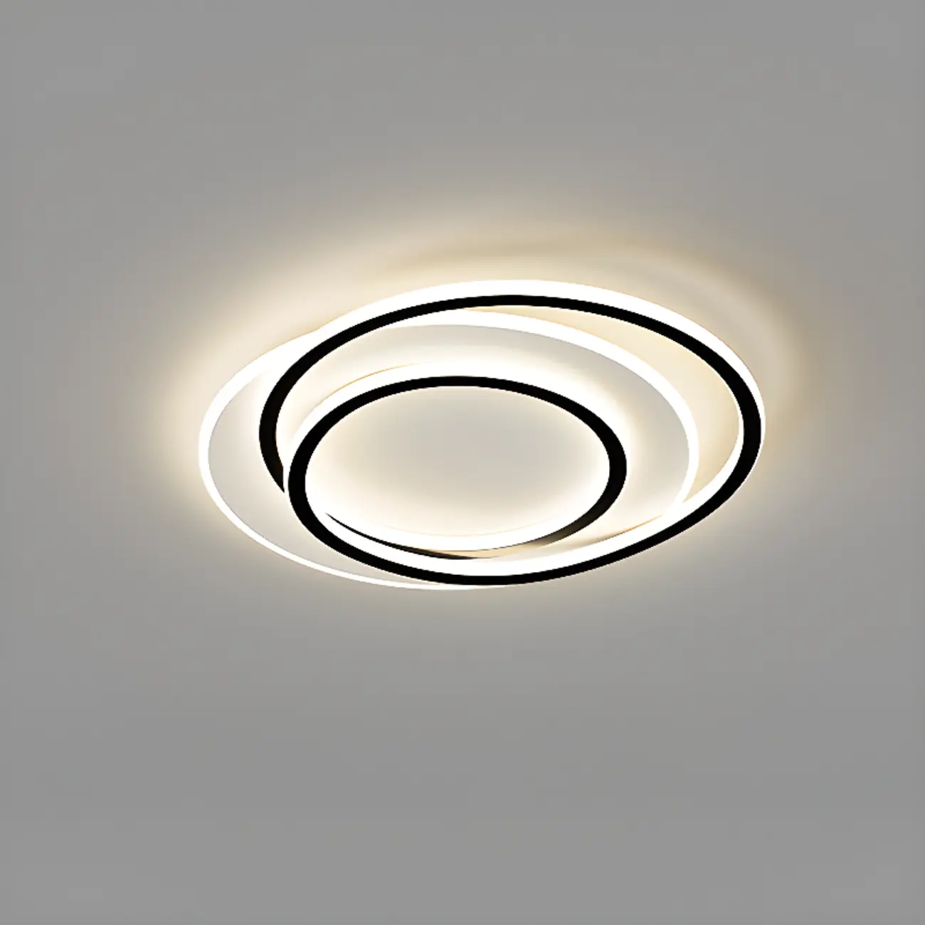 Modern LED Flush Ceiling Light with Third Gear Dimming Image - 10 | homeyfad