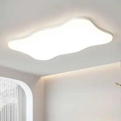 Minimalist LED Flush Ceiling Light for Living Room Decor Image - 1