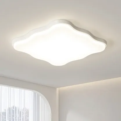Minimalist LED Flush Ceiling Light for Living Room Decor Image - 3