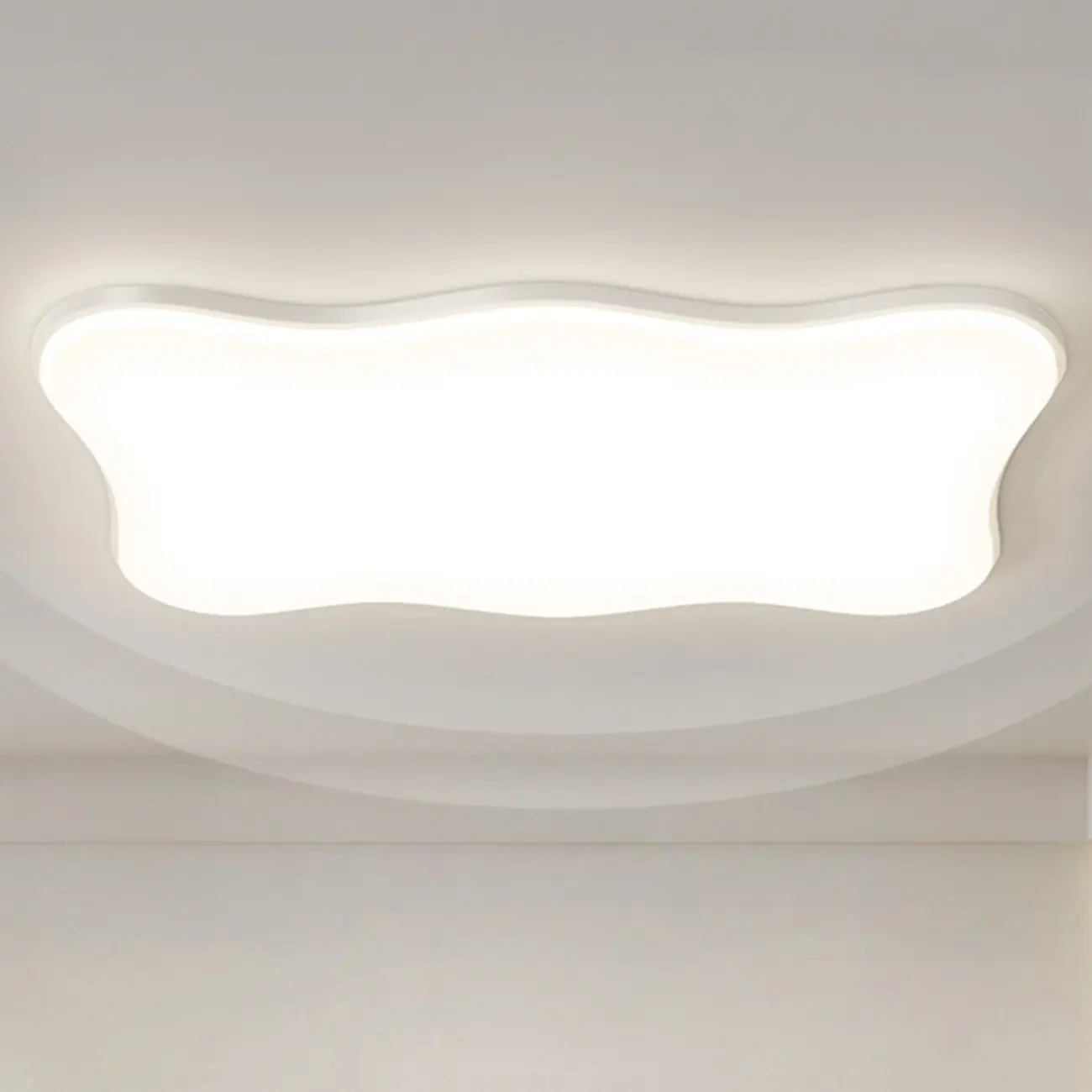 Minimalist LED Flush Ceiling Light for Living Room Decor Image - 4 | homeyfad