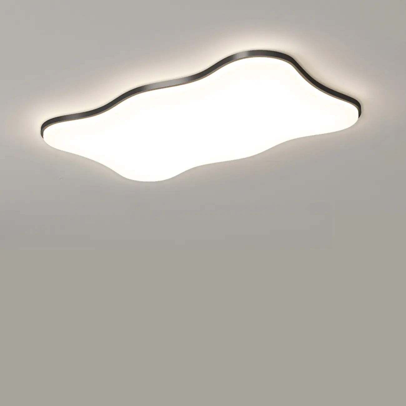 Minimalist LED Flush Ceiling Light for Living Room Decor Image - 7 | homeyfad