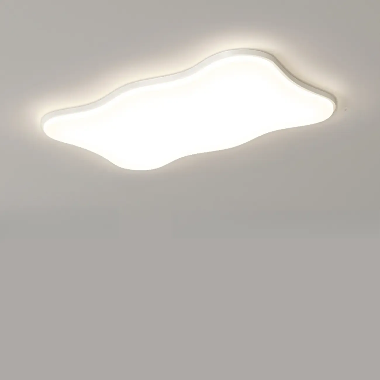 Minimalist LED Flush Ceiling Light for Living Room Decor Image - 8