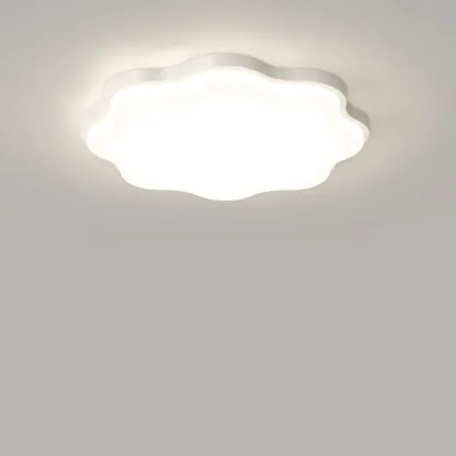 Minimalist LED Flush Ceiling Light for Living Room Decor Image - 9