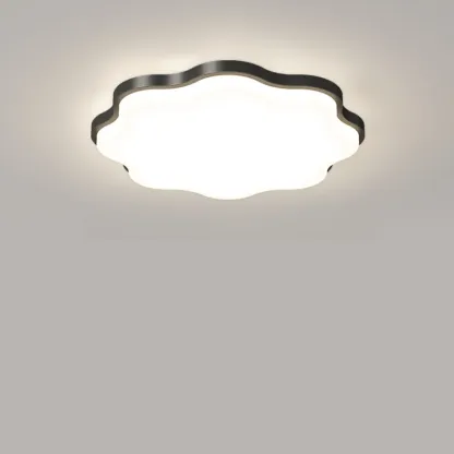 Minimalist LED Flush Ceiling Light for Living Room Decor Image - 10