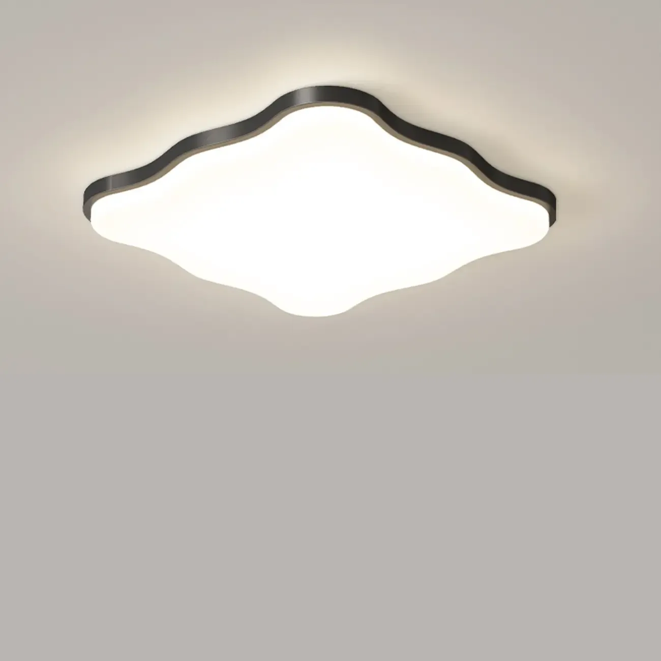Minimalist LED Flush Ceiling Light for Living Room Decor Image - 11