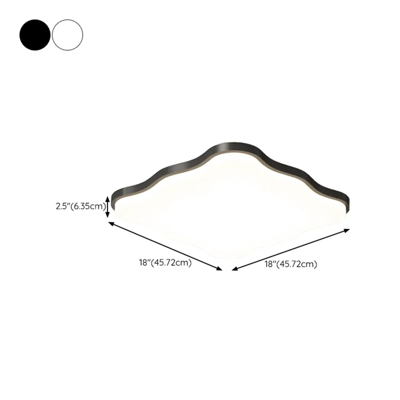 Minimalist LED Flush Ceiling Light for Living Room Decor Image - 16