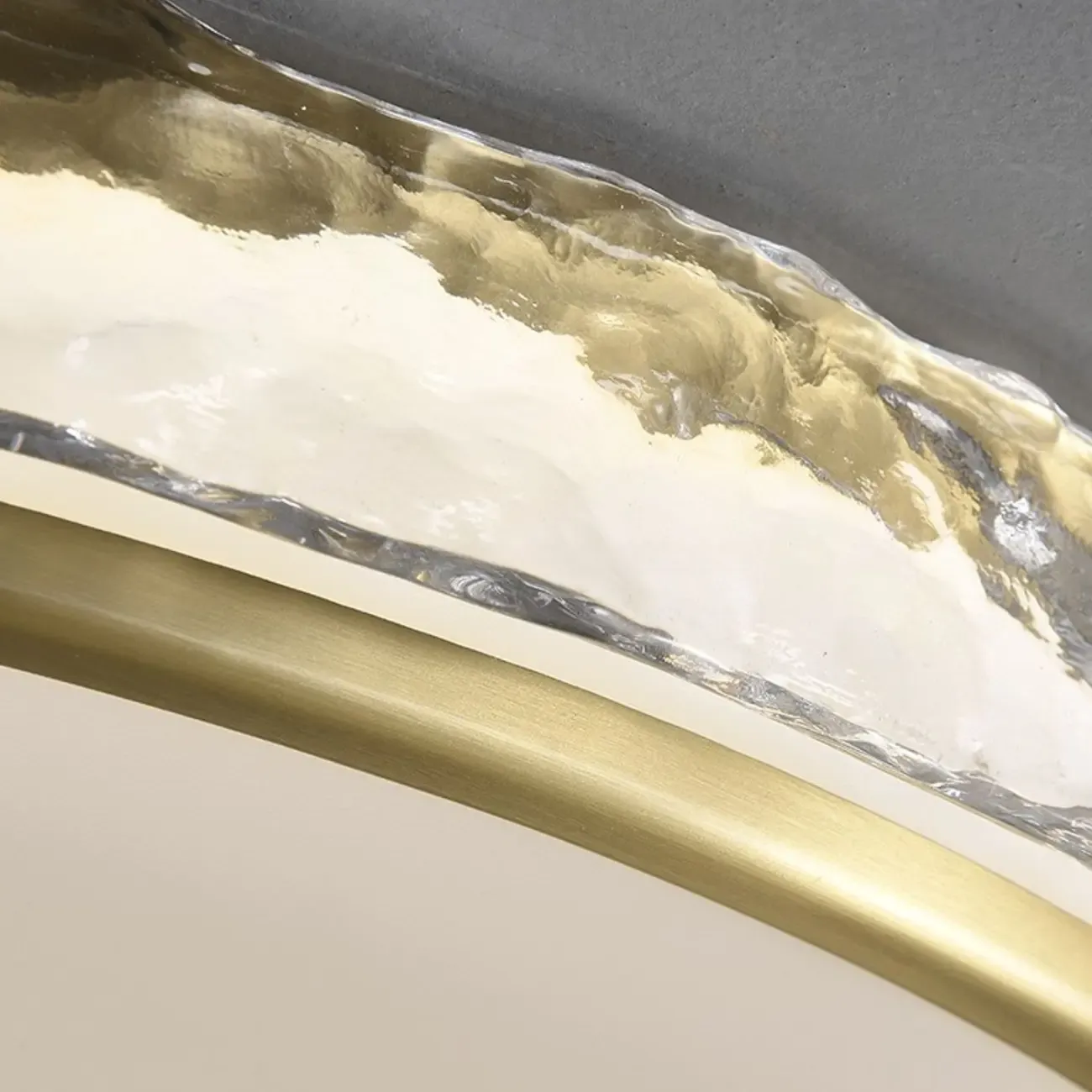 Modern Circle LED Flush Ceiling Light for Living Room Use Image - 21