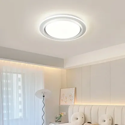 Modern 3-Light LED Flush Ceiling Lamp for Residential Use Image - 3