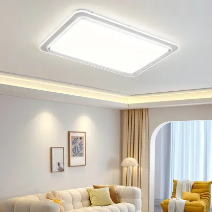 Modern 3-Light LED Flush Ceiling Lamp for Residential Use Image - 4