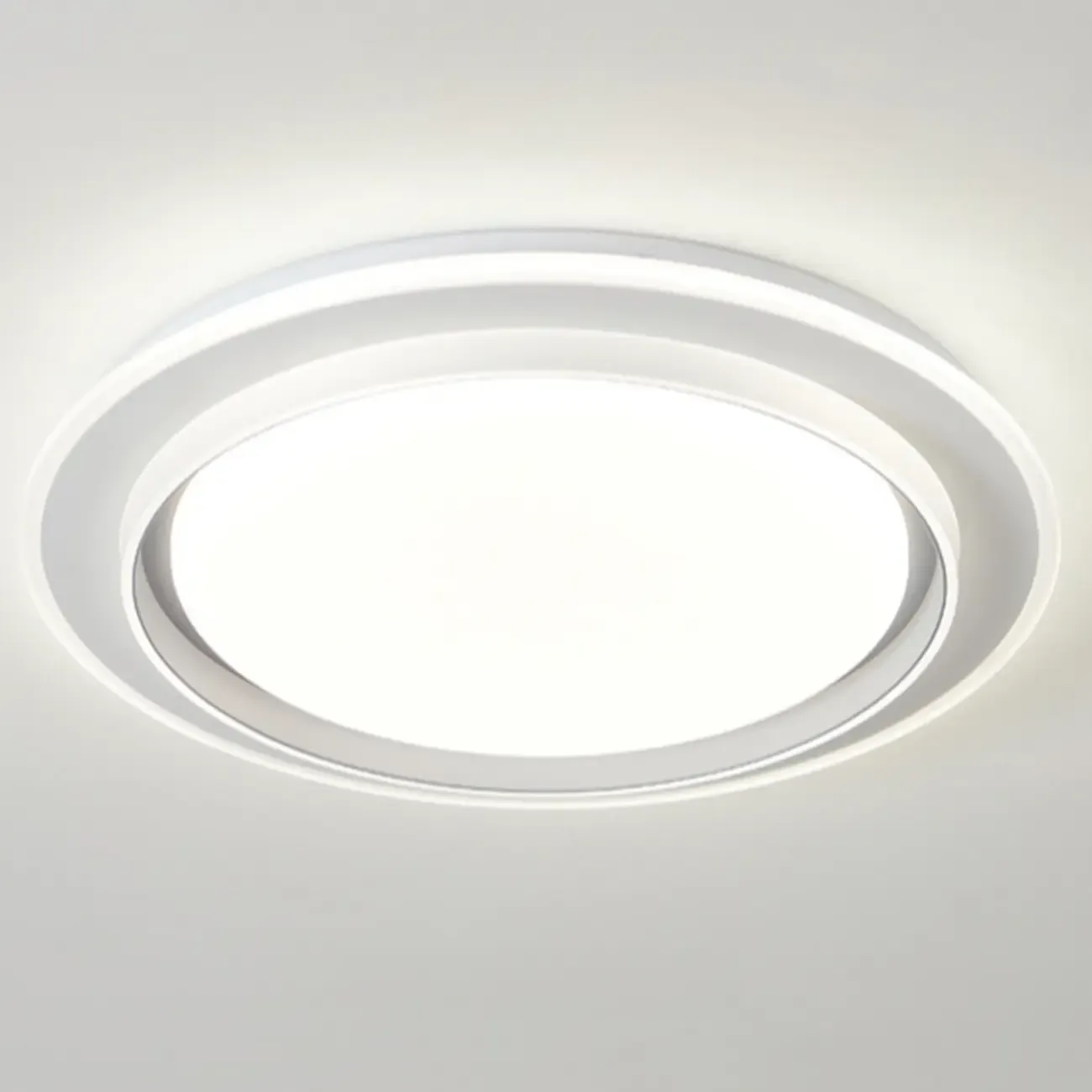 Modern 3-Light LED Flush Ceiling Lamp for Residential Use Image - 8